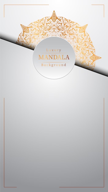 Creative Luxury mandala background