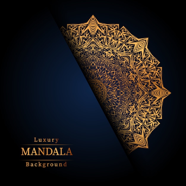 Creative luxury mandala background