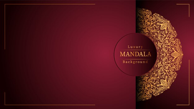 Creative Luxury mandala background