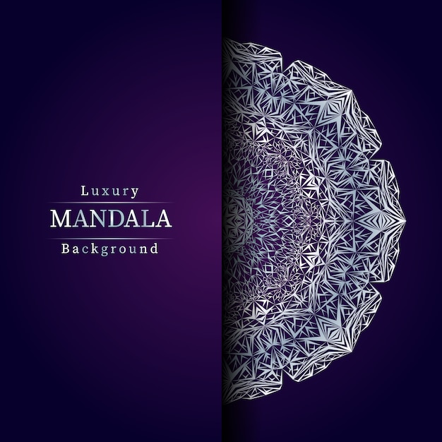 Vector creative luxury mandala background