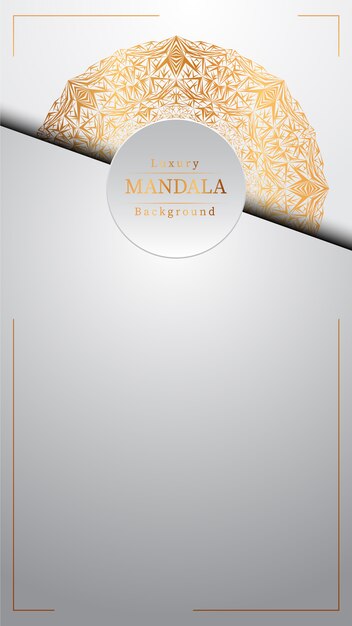 Creative Luxury mandala background