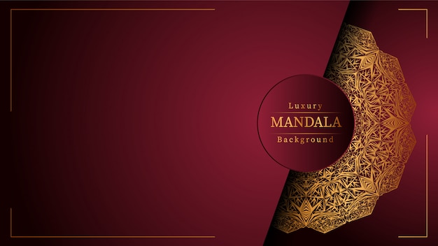 Creative Luxury mandala background