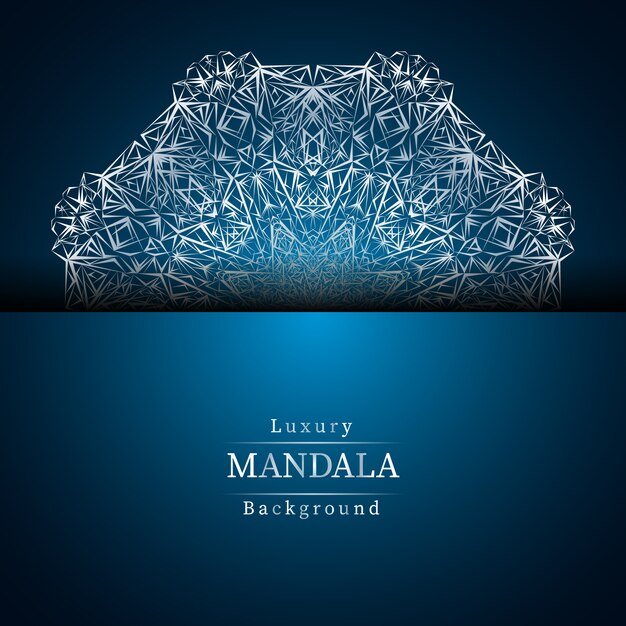 Creative luxury mandala background