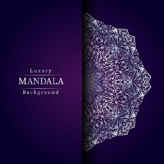 Creative luxury mandala background