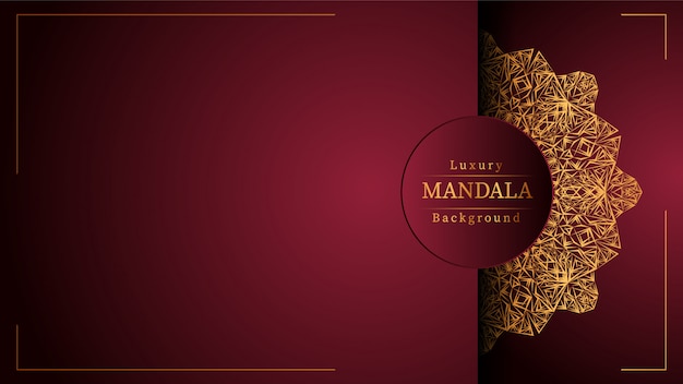 Creative Luxury mandala background