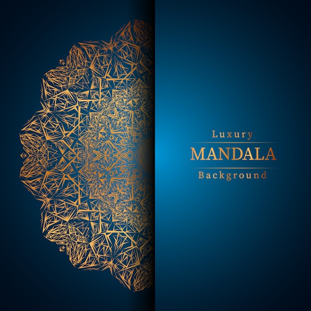 Creative luxury mandala background