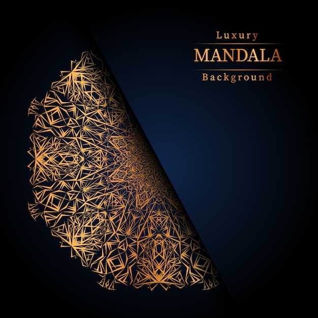 Creative luxury mandala background