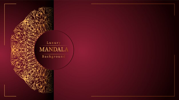 Creative Luxury mandala background