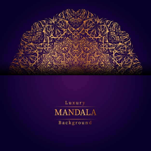 Creative Luxury mandala background