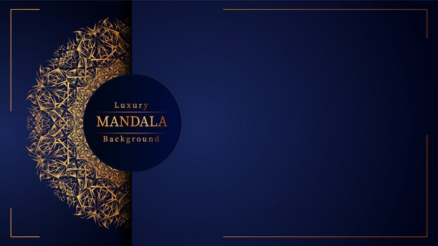 Creative Luxury mandala background