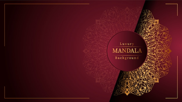 Creative Luxury mandala background