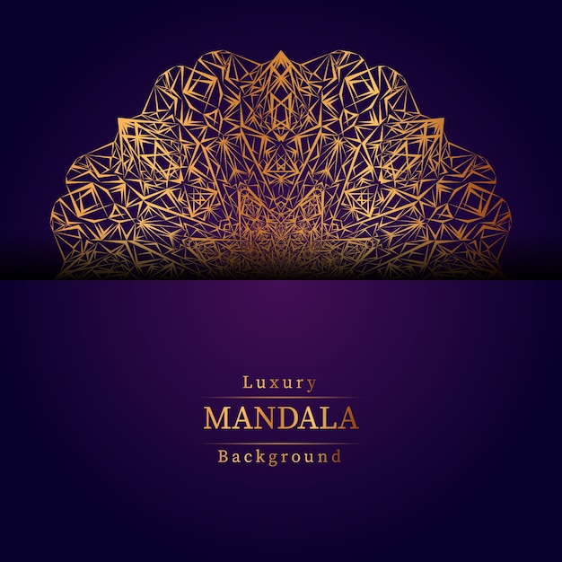 Creative Luxury mandala background