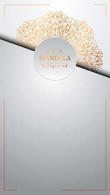 Creative Luxury mandala background