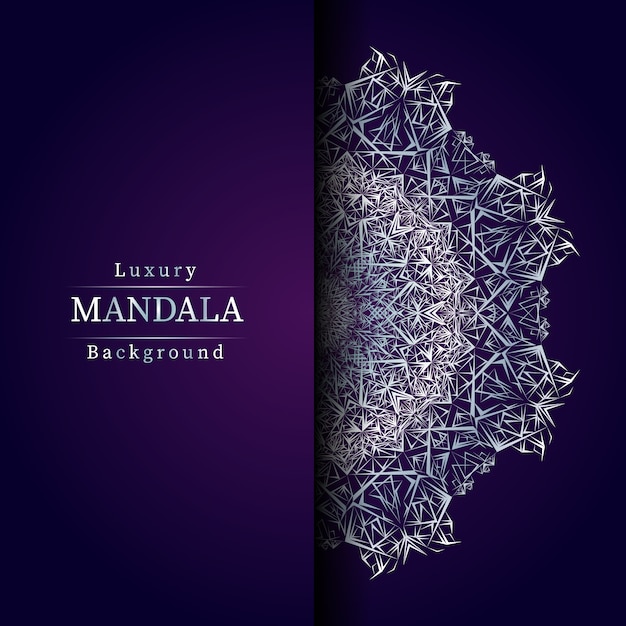 Creative luxury mandala background