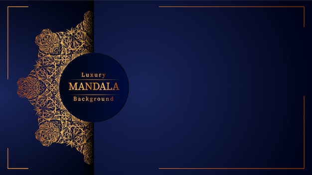 Creative Luxury mandala background