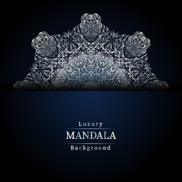 Vector creative luxury mandala background