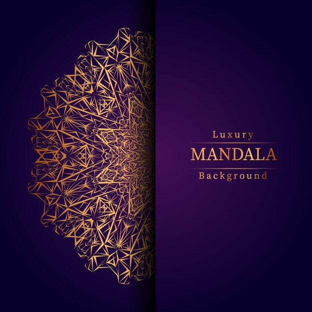 Creative Luxury mandala background