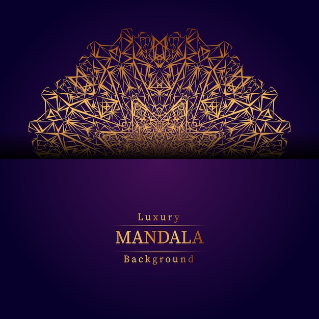 Creative Luxury mandala background