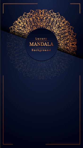 Creative Luxury mandala background