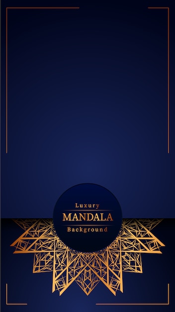 Creative Luxury mandala background