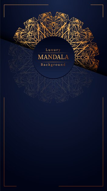 Creative Luxury mandala background