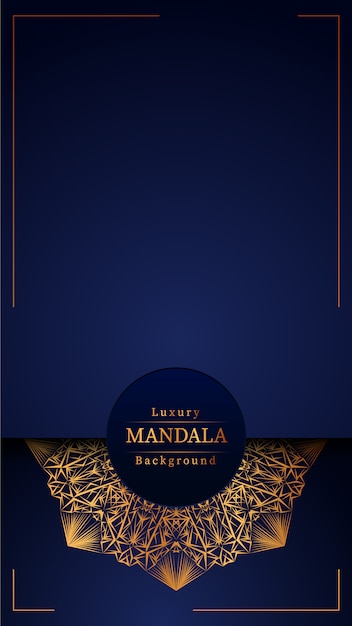 Creative Luxury mandala background