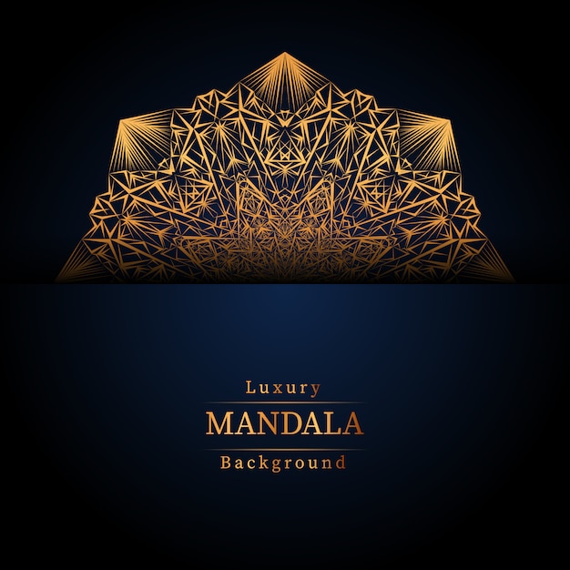 Creative Luxury mandala background