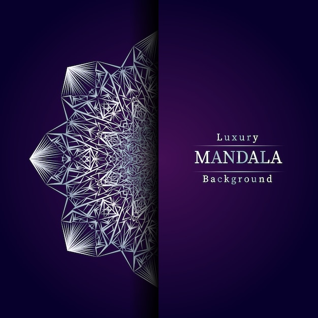 Creative luxury mandala background