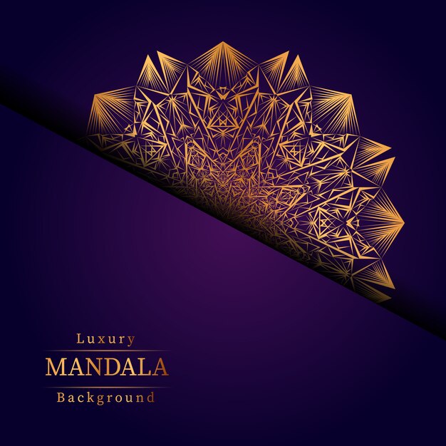 Creative Luxury mandala background