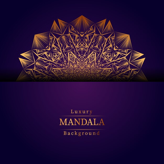 Creative Luxury mandala background