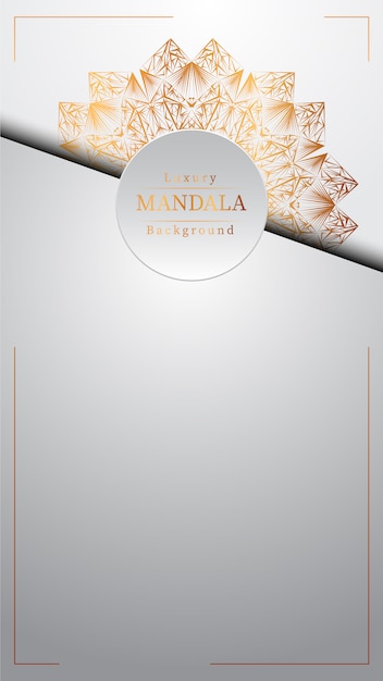 Creative Luxury mandala background