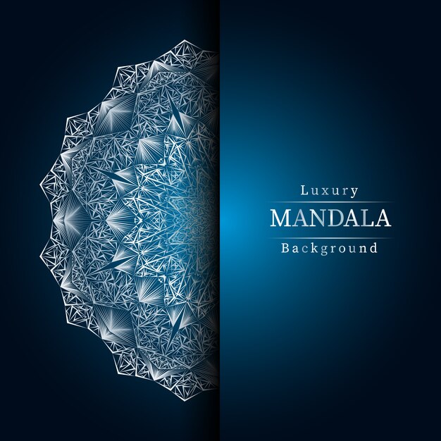 Creative luxury mandala background