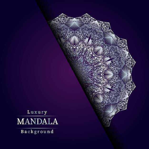 Creative luxury mandala background