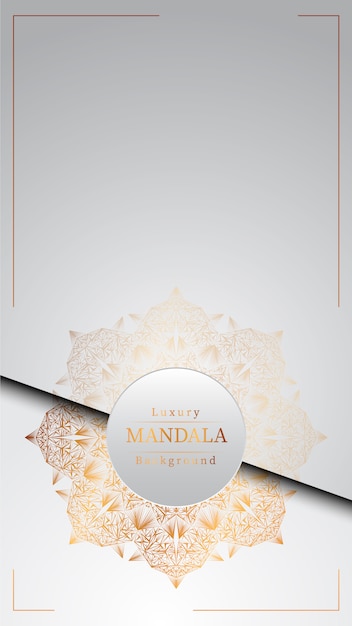 Creative Luxury mandala background