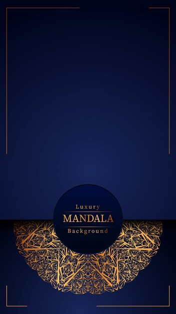 Creative Luxury mandala background