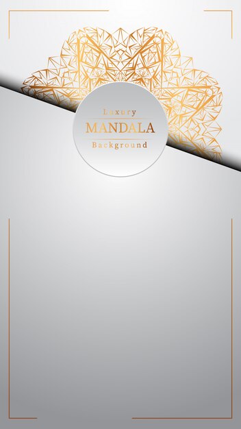 Creative Luxury mandala background