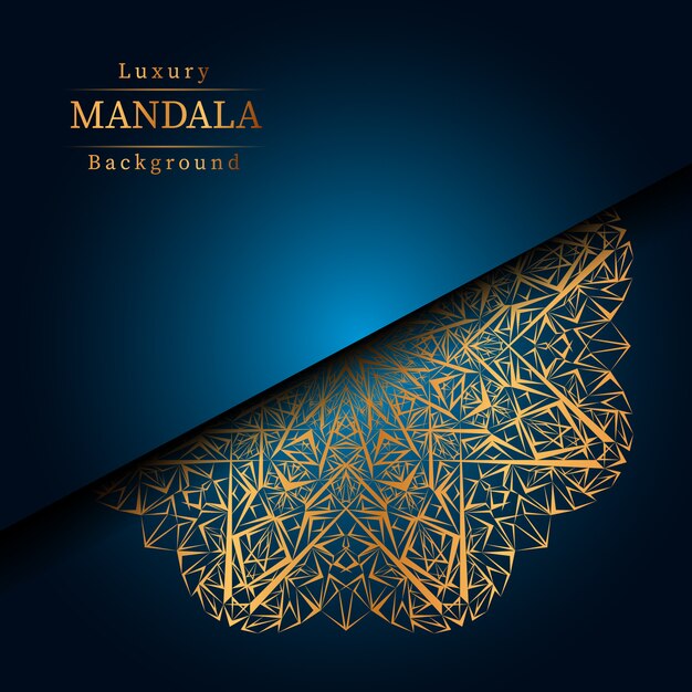 Creative Luxury mandala background