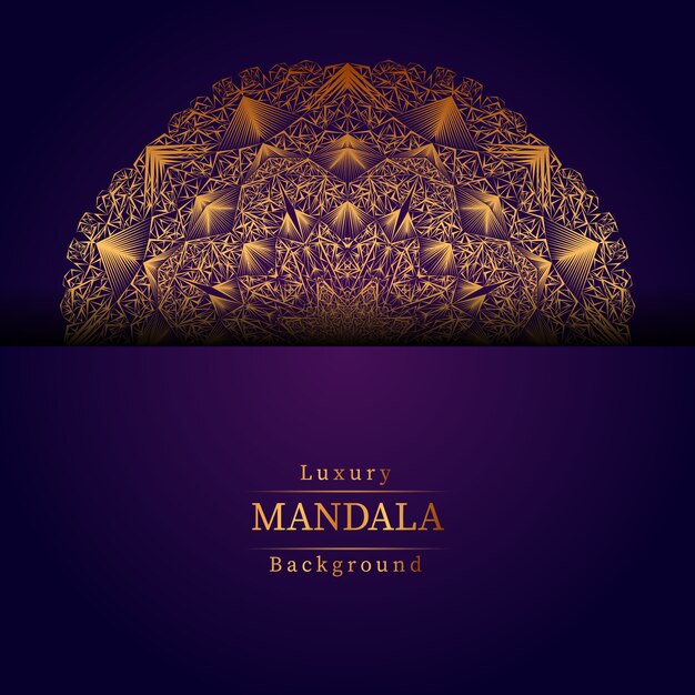 Creative Luxury mandala background