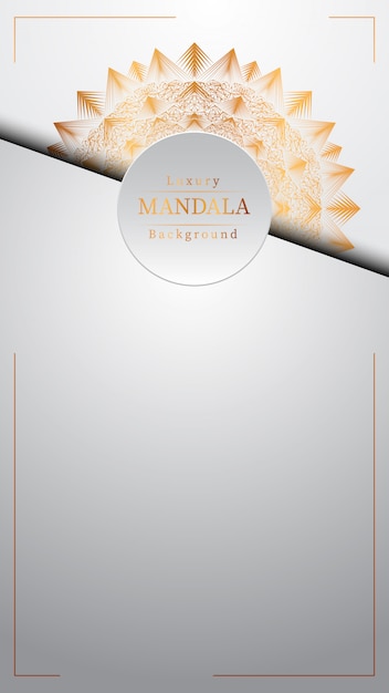 Creative Luxury mandala background