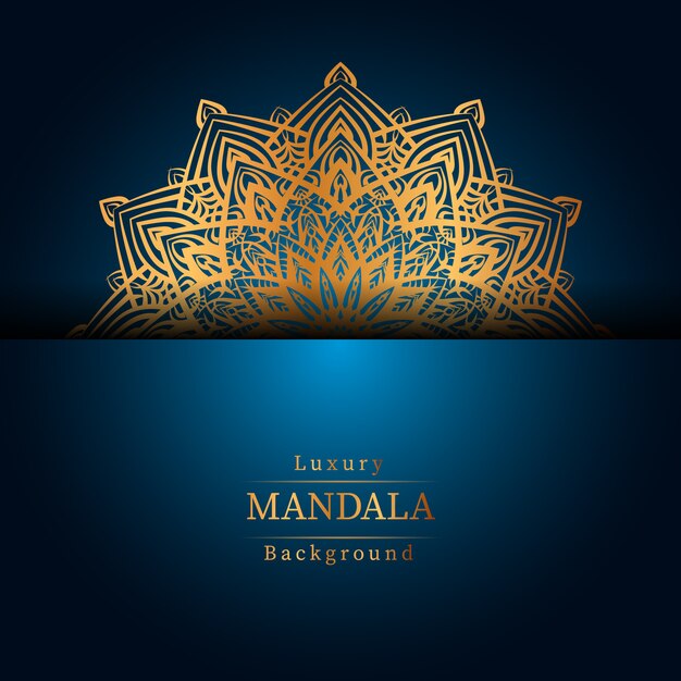 Creative Luxury mandala background