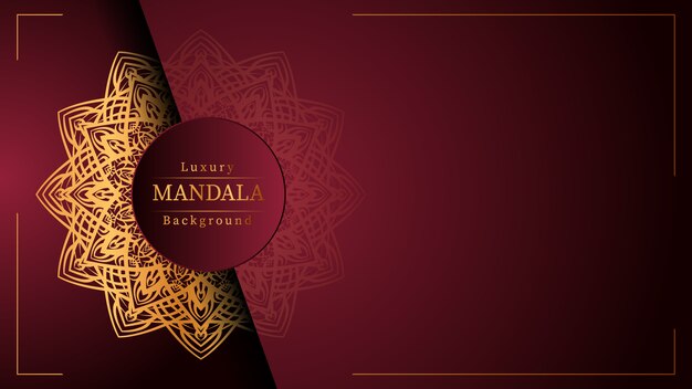 Creative Luxury mandala background