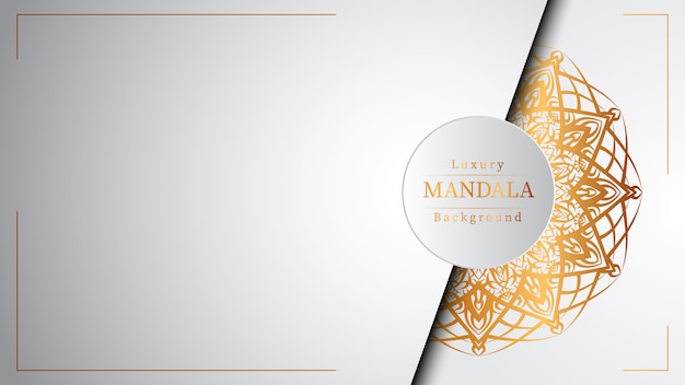 Creative Luxury mandala background