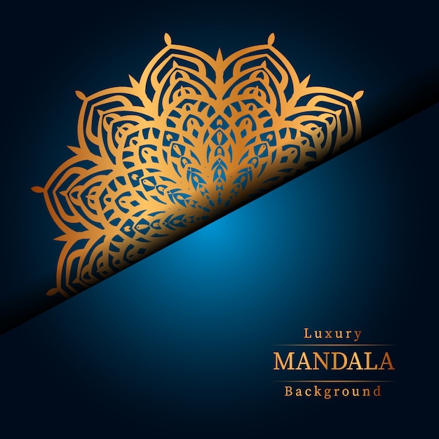 Creative luxury mandala background