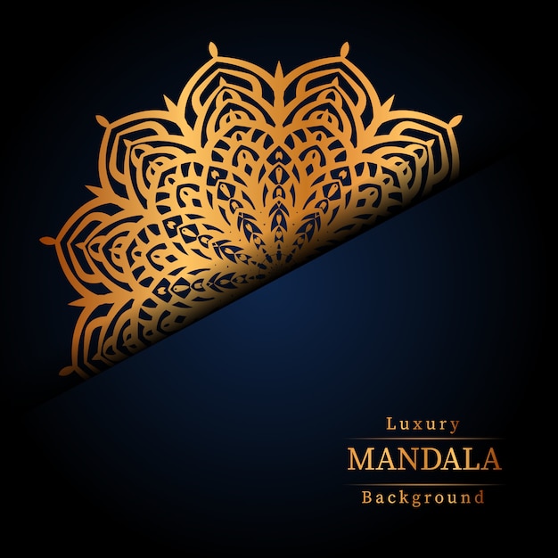 Creative luxury mandala background