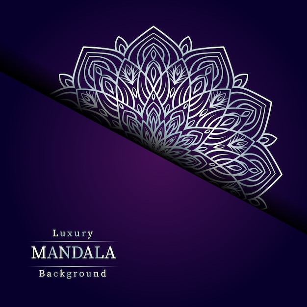 Vector creative luxury mandala background