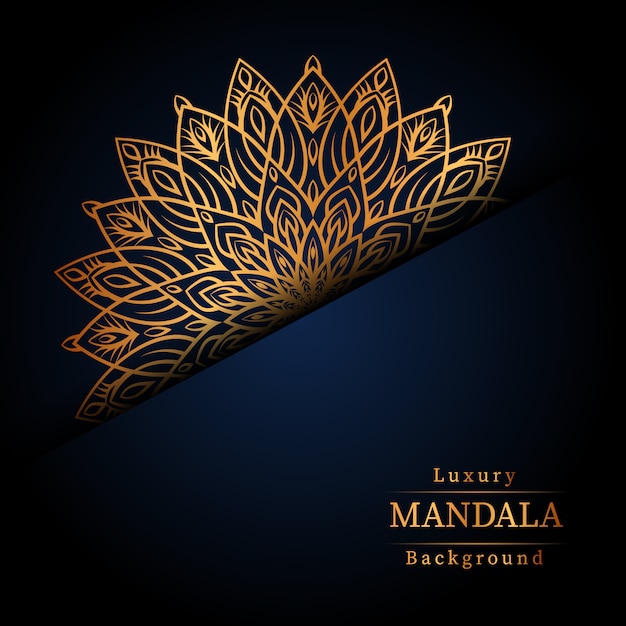 Creative luxury mandala background