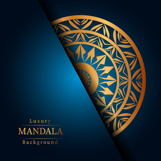 Creative luxury mandala background