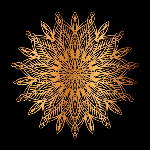 Creative luxury mandala background