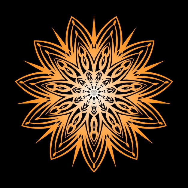 Creative luxury mandala background