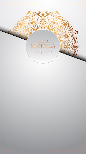 Creative Luxury Mandala Background